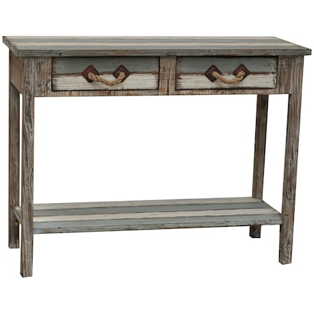 Nantucket Wood Console